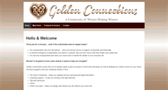 Desktop Screenshot of mygoldenconnections.com